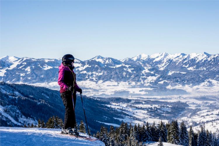 Denkinger PR - Hochbetrieb im Skigebiet Oberjoch