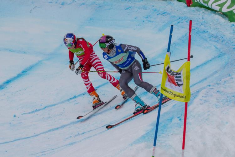 Denkinger PR - Telemarkerin Johanna Holzmann feiert Heimsieg im Skigebiet Oberjoch