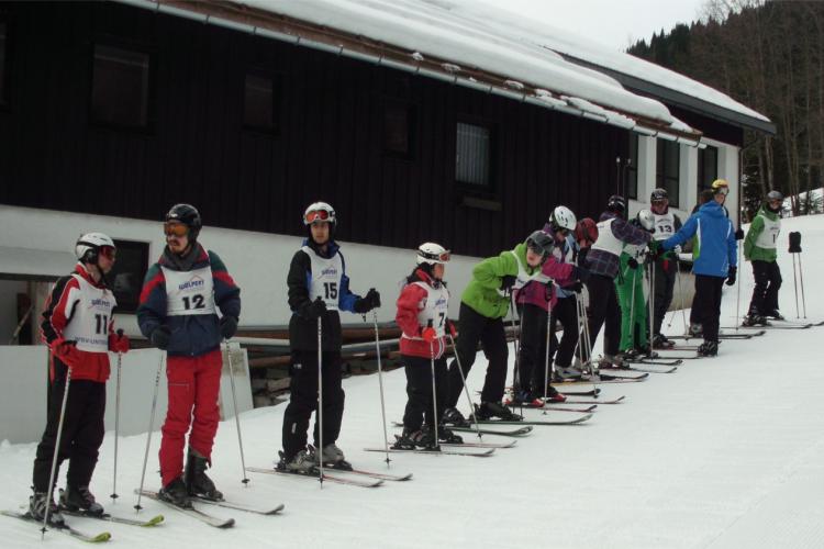 Denkinger PR - Inklusiver Skilehrgang mit benachteiligten Menschen in Unterjoch  