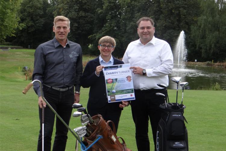 Denkinger PR - Ehemalige Sportstars golfen in Bad Salzuflen für kranke Kinder 