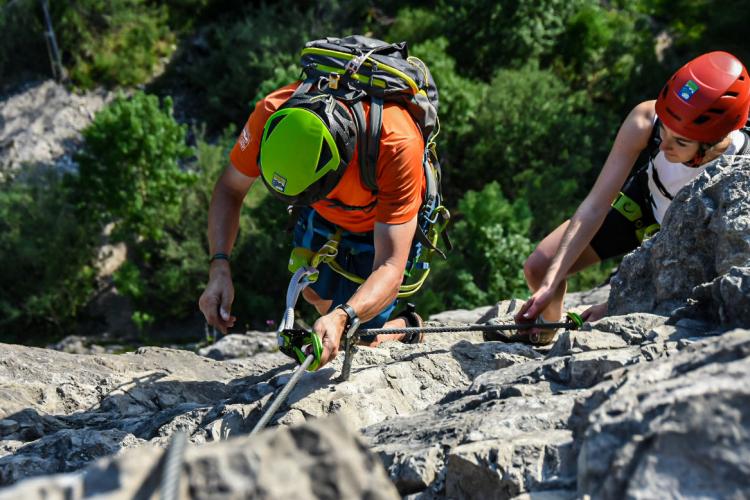 Denkinger PR - Klettersteig am Iseler in Oberjoch heißt jetzt „Edelrid Klettersteig“