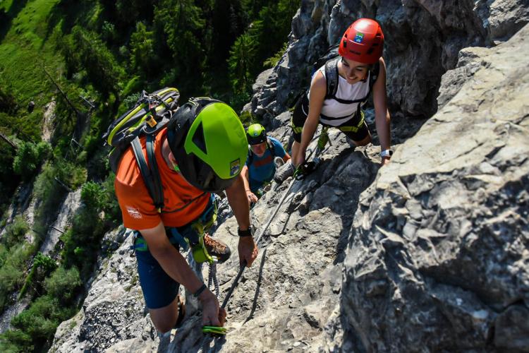 Denkinger PR - Klettersteig am Iseler in Oberjoch heißt jetzt „Edelrid Klettersteig“