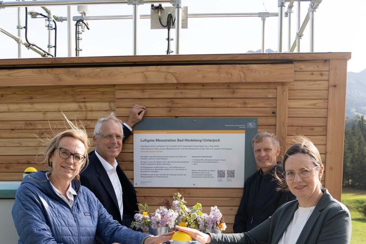 Denkinger PR - Bad Hindelang nimmt neue Luftgütemessstation in Betrieb 