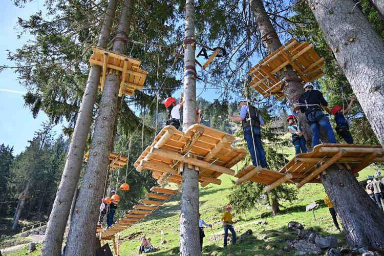 Denkinger PR - Waldseilgarten Bad Hindelang bereichert naturnahen Tourismus