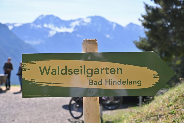 Denkinger PR - Waldseilgarten Bad Hindelang bereichert naturnahen Tourismus