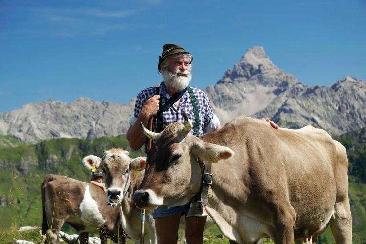 Denkinger PR - Hommage an Bergbauern und Älpler in den Allgäuer Hochalpen