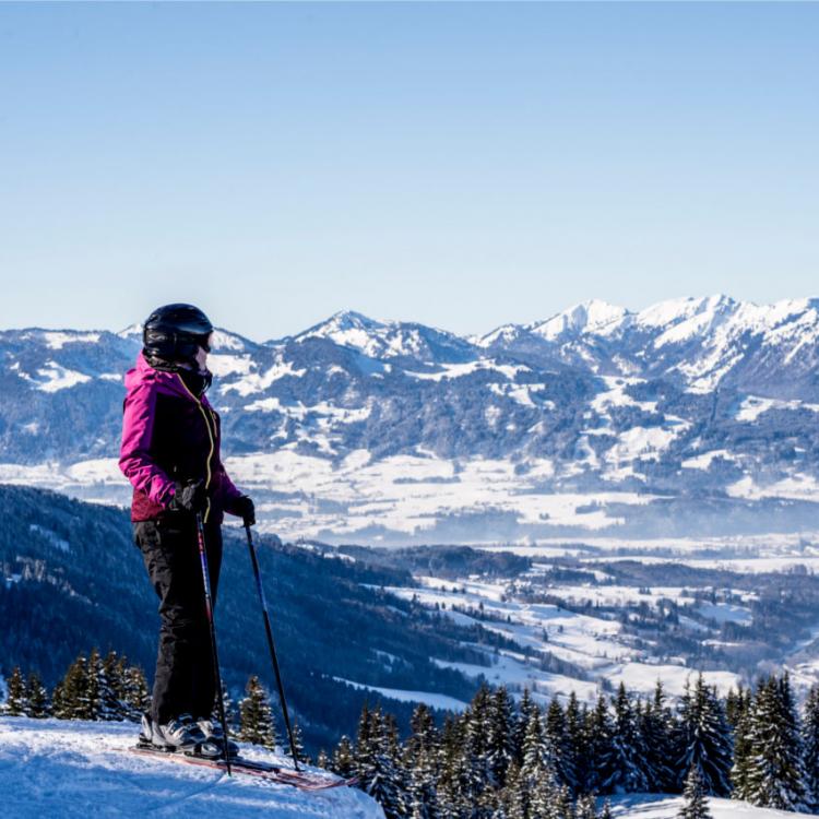 Denkinger PR - Hochbetrieb im Skigebiet Oberjoch