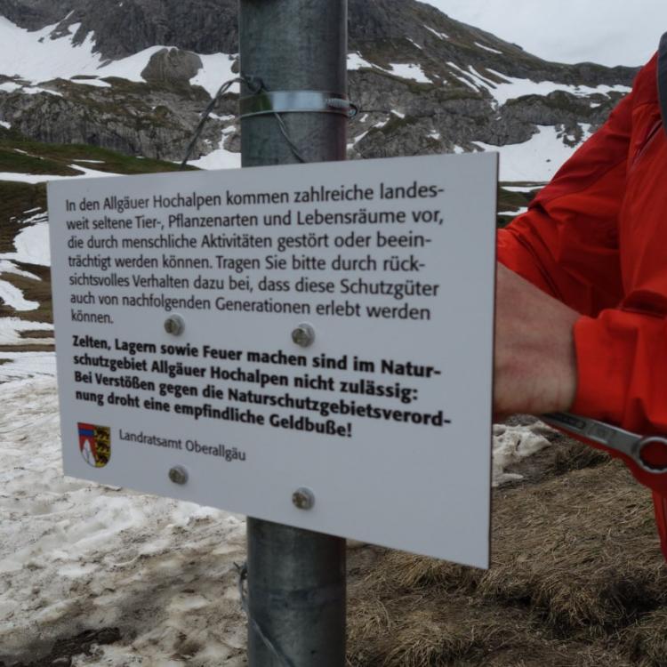 Denkinger PR - Vandalismus-Tourismus im Schreckseegebiet nimmt massiv zu