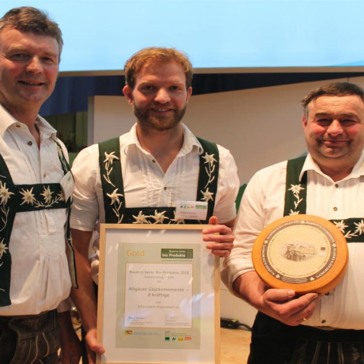 Denkinger PR - Wiggensbacher Käse ist „Bayerns bestes Bioprodukt“