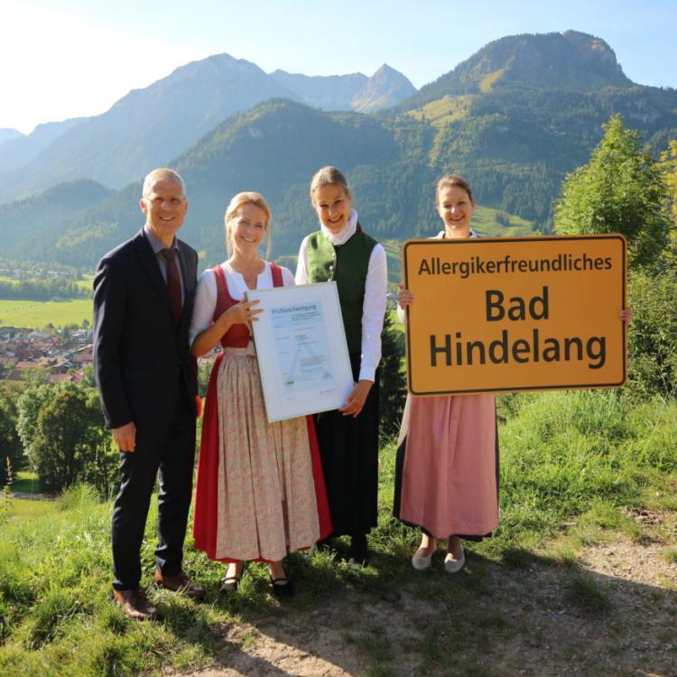 Denkinger PR - Bad Hindelang ist allergikerfreundlicher Kurort 