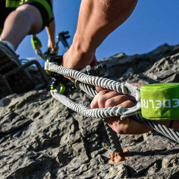 Denkinger PR - Klettersteig am Iseler in Oberjoch heißt jetzt „Edelrid Klettersteig“