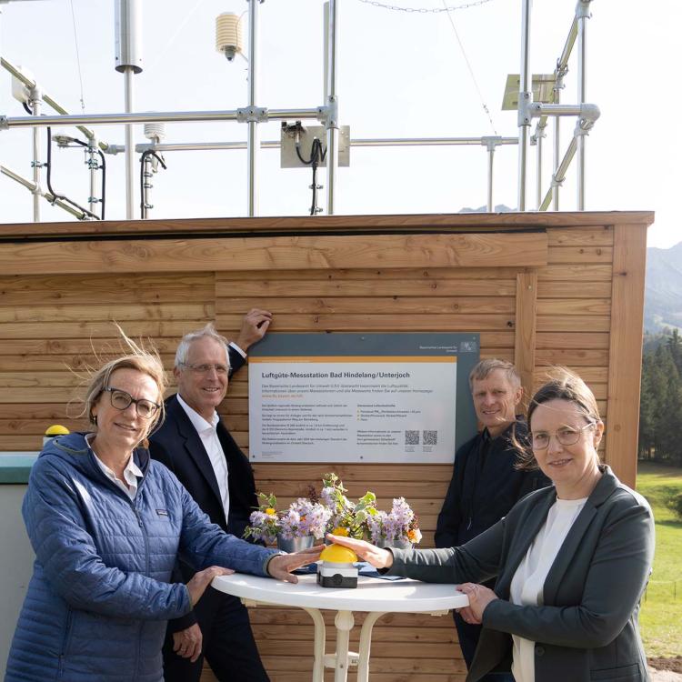 Denkinger PR - Bad Hindelang nimmt neue Luftgütemessstation in Betrieb 