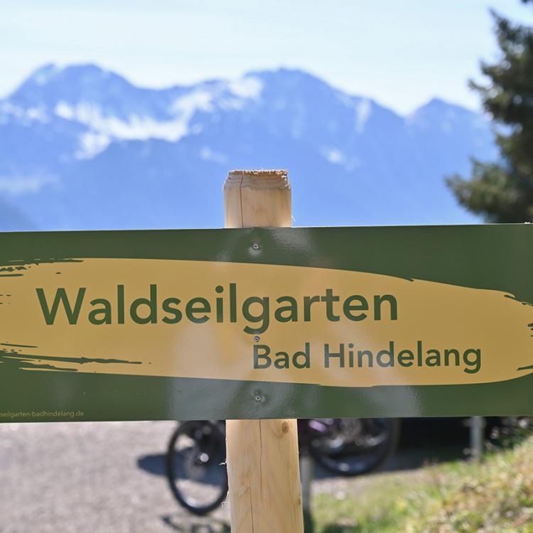 Denkinger PR - Waldseilgarten Bad Hindelang bereichert naturnahen Tourismus