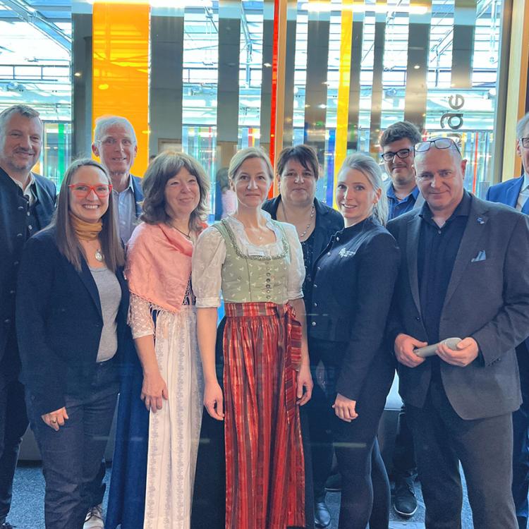 Denkinger PR - UNESCO-Welterbe - Bad Hindelang vertritt Allgäu auf Reisemesse CMT