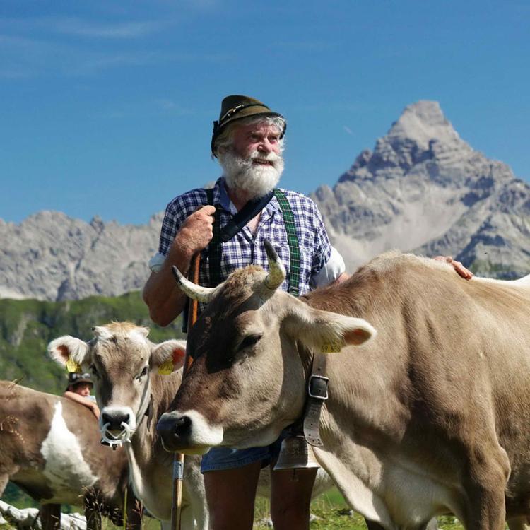 Denkinger PR - Hommage an Bergbauern und Älpler in den Allgäuer Hochalpen