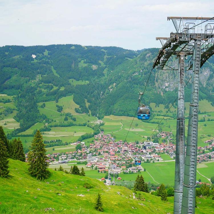 Denkinger PR - Hornbahn Hindelang ist in den Sommerbetrieb gestartet